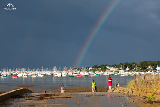 An exiting storm in Marblehead: Scenes from Riverhead Beach