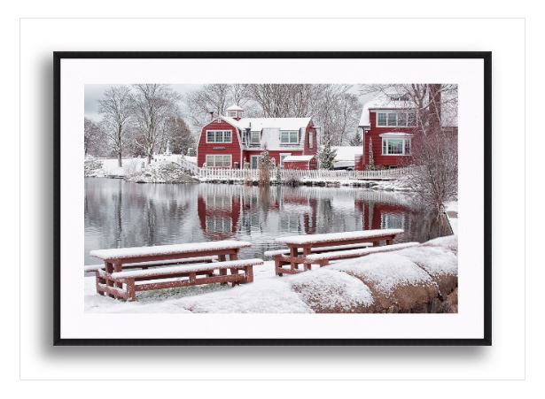 Redd's Pond Snowscape-Mark Katz Photography