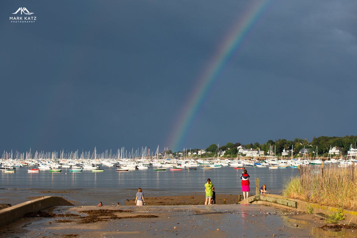 An exiting storm in Marblehead: Scenes from Riverhead Beach
