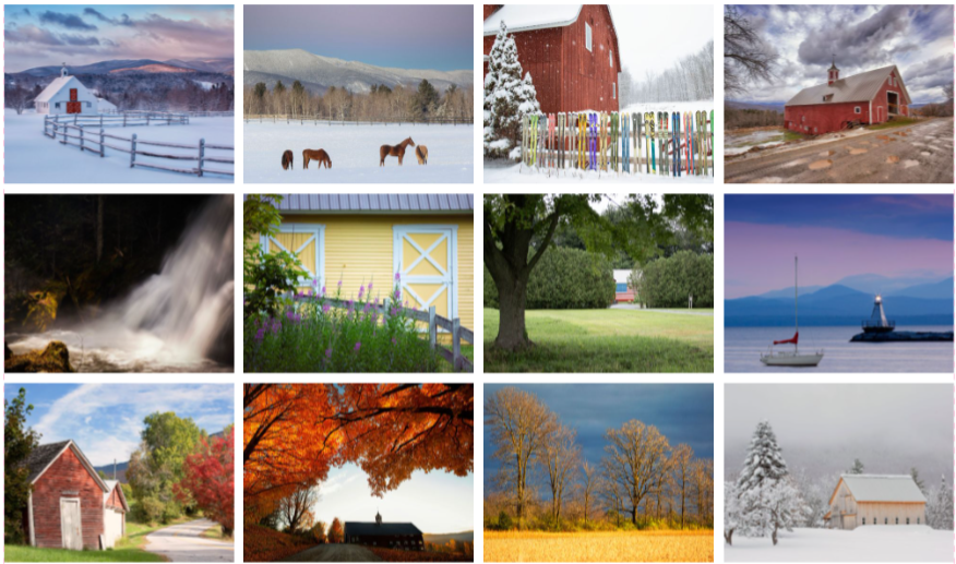 2025 Vermont Calendar