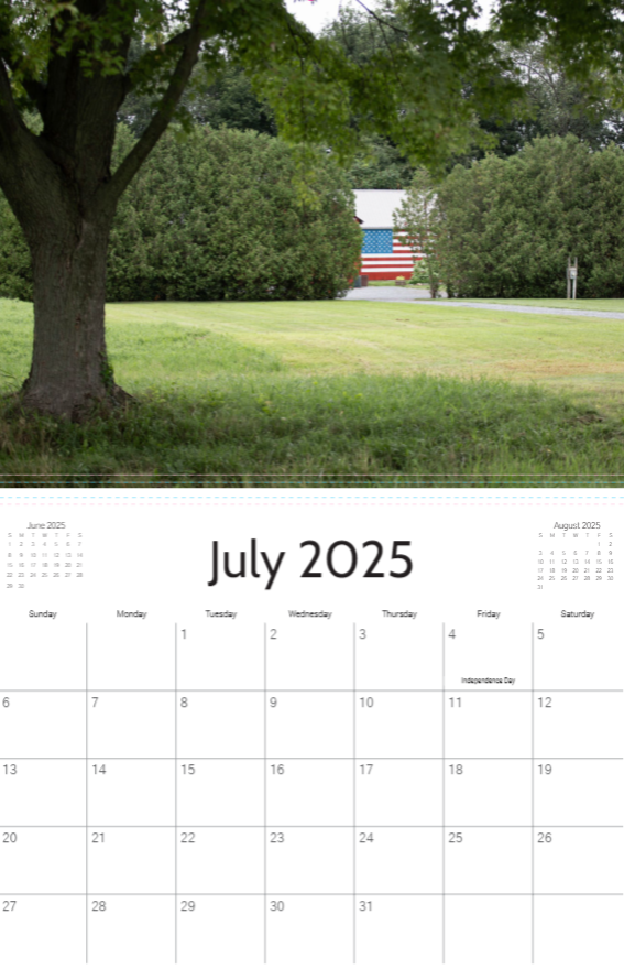 2025 Vermont Calendar-Mark Katz Photography