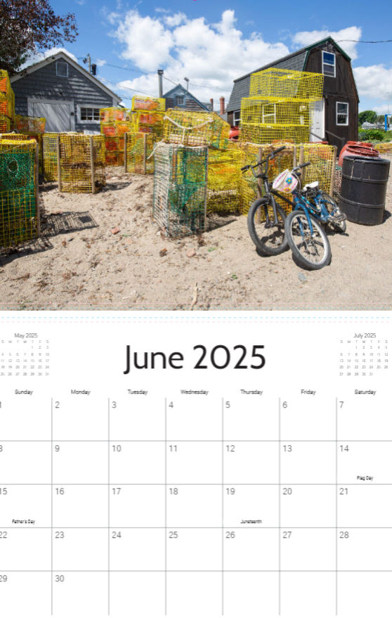 2025 Marblehead Calendar-Mark Katz Photography