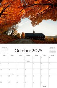 2025 Vermont Calendar