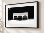 Vermont DNA in Gallery Black frame with white archival mat