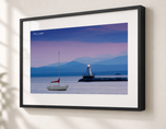 Champlain Siren in Gallery Black frame with white archival mat