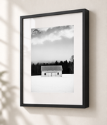 Epiphany in Gallery Black frame with white archival mat