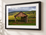 Gateway in Ebonized Oak frame with white archival mat