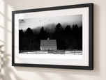 Generational Treasure in Flat Black frame with white archival mat
