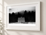 Generational Treasure in Flat White frame with white archival mat
