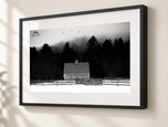 Generational Treasure in Gallery Black frame with white archival mat