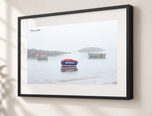 Independence in Gallery Black frame with white archival mat