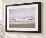 Morning Mood in Ebonized Oak frame with white archival mat