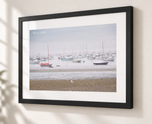 Morning Mood in Flat Black frame with white archival mat
