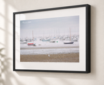 Morning Mood in Gallery Black frame with white archival mat