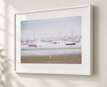 Morning Mood in Gallery White frame with white archival mat