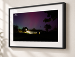 Northern Lights in Marblehead in Gallery Black frame with white archival mat