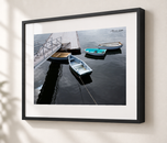 Pura Vida in Gallery Black frame with white archival mat
