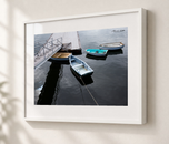 Pura Vida in Gallery White frame with white archival mat