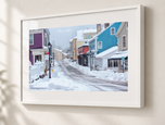 Solitude in Gallery White frame with white archival mat