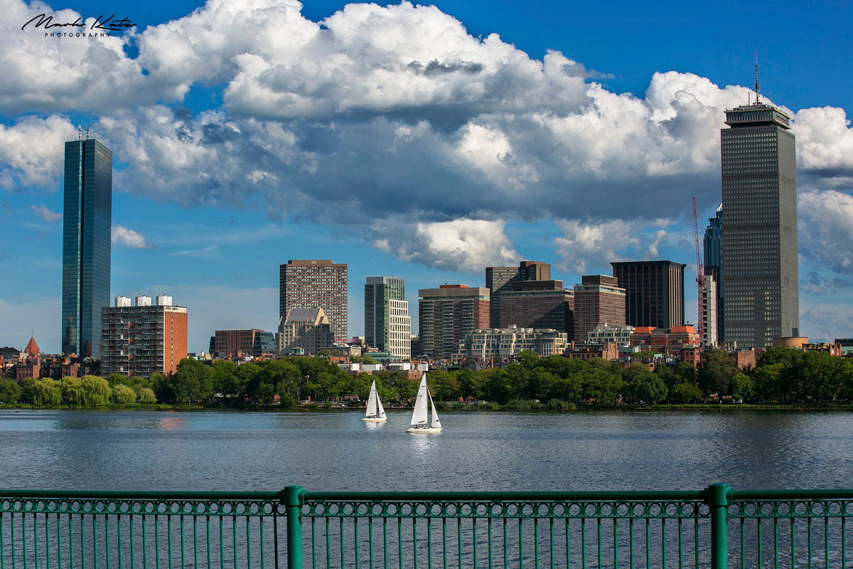 Sunset glowing pink and orange over harbor, classic sailor’s delight nautical fine art photography.