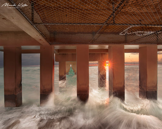 Colorful scenes from Florida’s vibrant architecture, tropical Florida photos fine art photography collection.