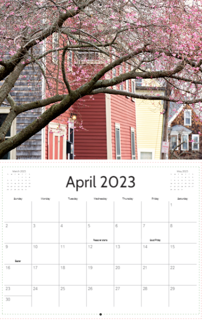 2023 Marblehead Calendar