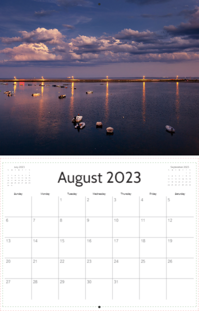2023 Marblehead Calendar-Mark Katz Photography