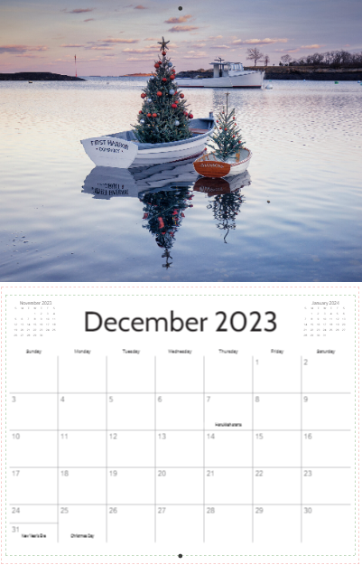 2023 Marblehead Calendar-Mark Katz Photography
