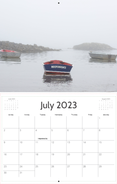 2023 Marblehead Calendar-Mark Katz Photography
