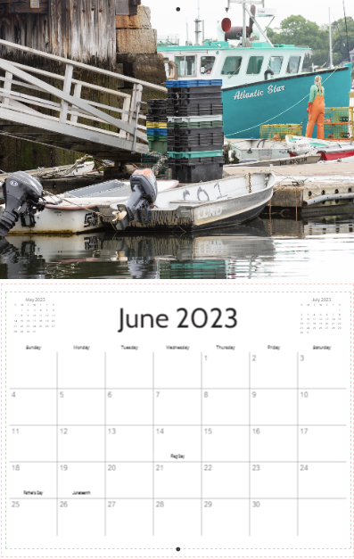 2023 Marblehead Calendar-Mark Katz Photography
