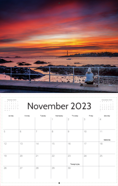 2023 Marblehead Calendar-Mark Katz Photography