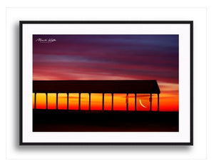 Crescent Moon Sunrise